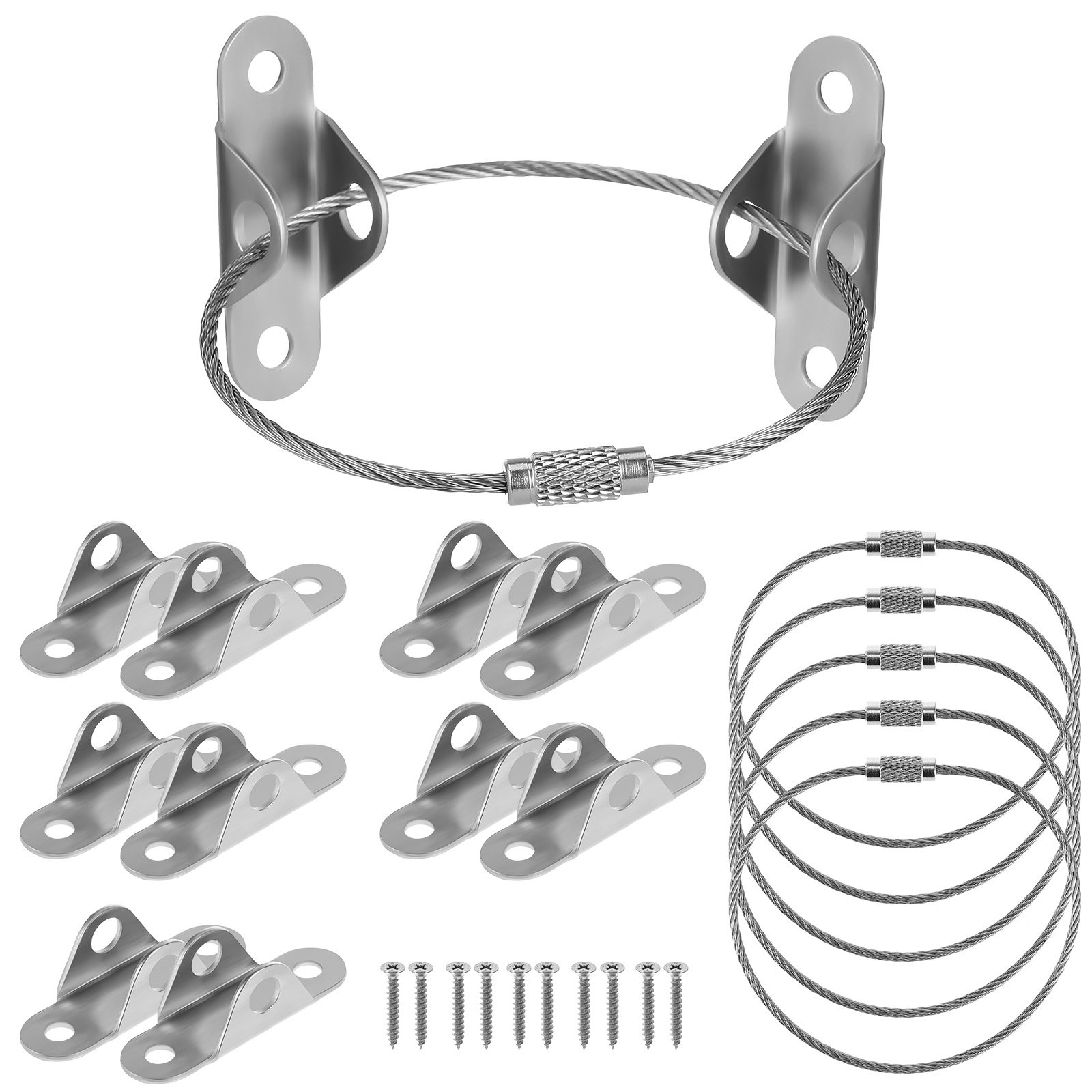 Earthquake Anchor Strap - 6 set di ancoraggi per mobili