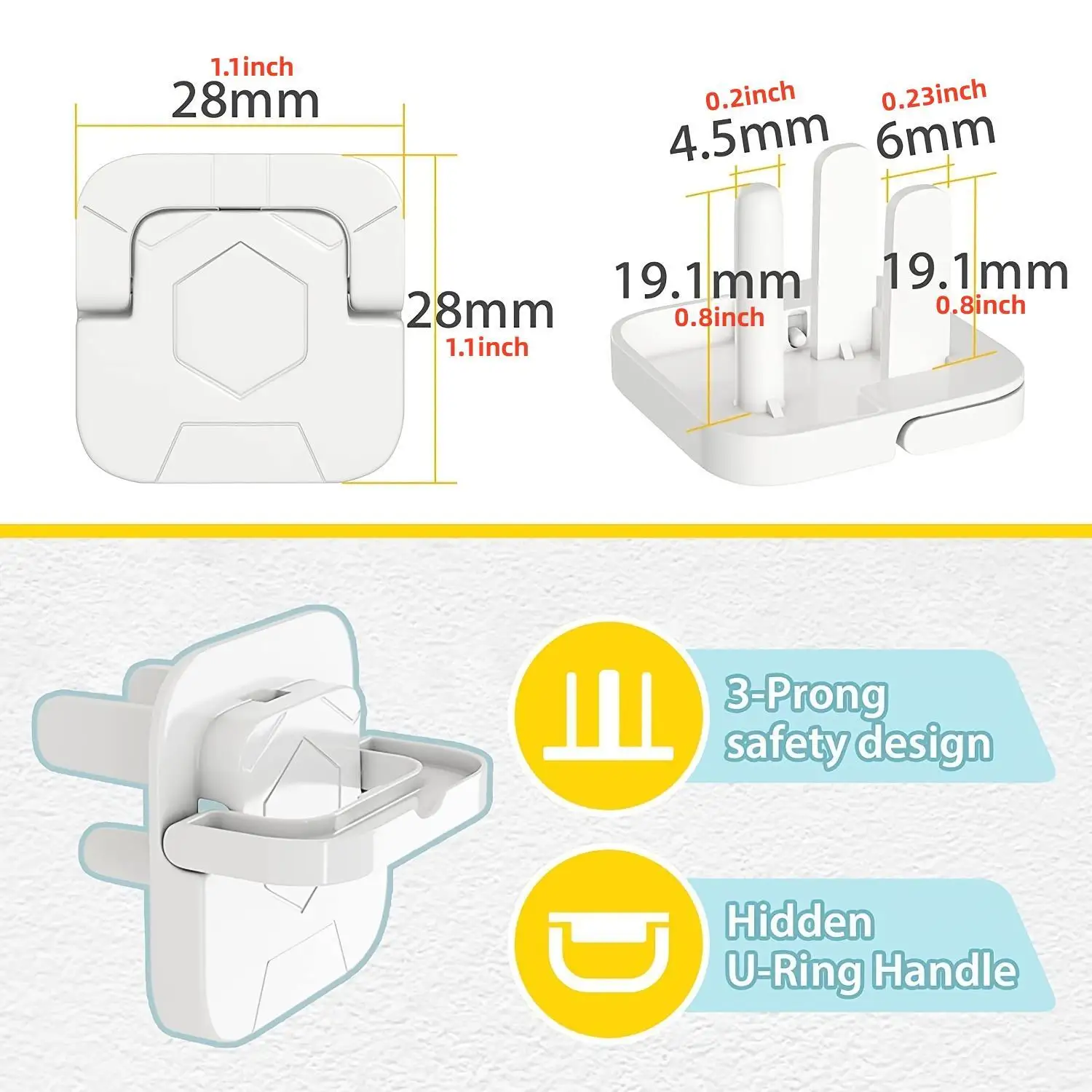 1/3/5/10/20 pezzi: copri prese - Outlet Cover Baby recensione e prezzo